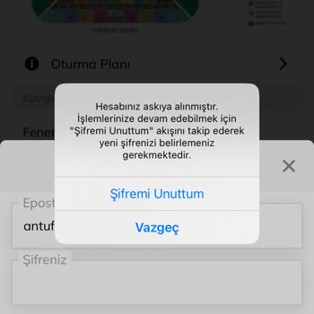 Passo Hesap Askıya Alındı