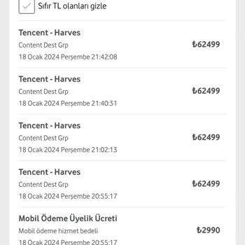 Tencent Games Şikayet Vodafone Müşteri Hizmetleri