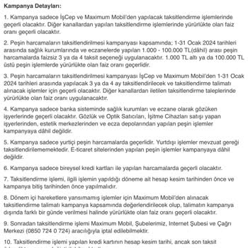 İş Bankası Maximum Troy Kart Taksitlendirme Hatası Yanlışlığı