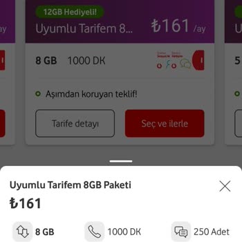 Vodafone Faturalı Hatta Yalan Tarife
