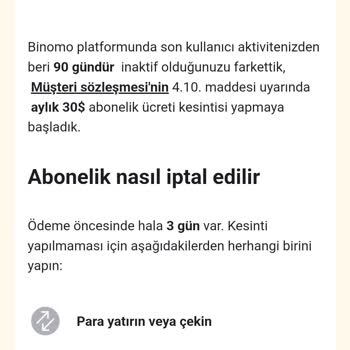 Binomo Zorla Para Alıyor