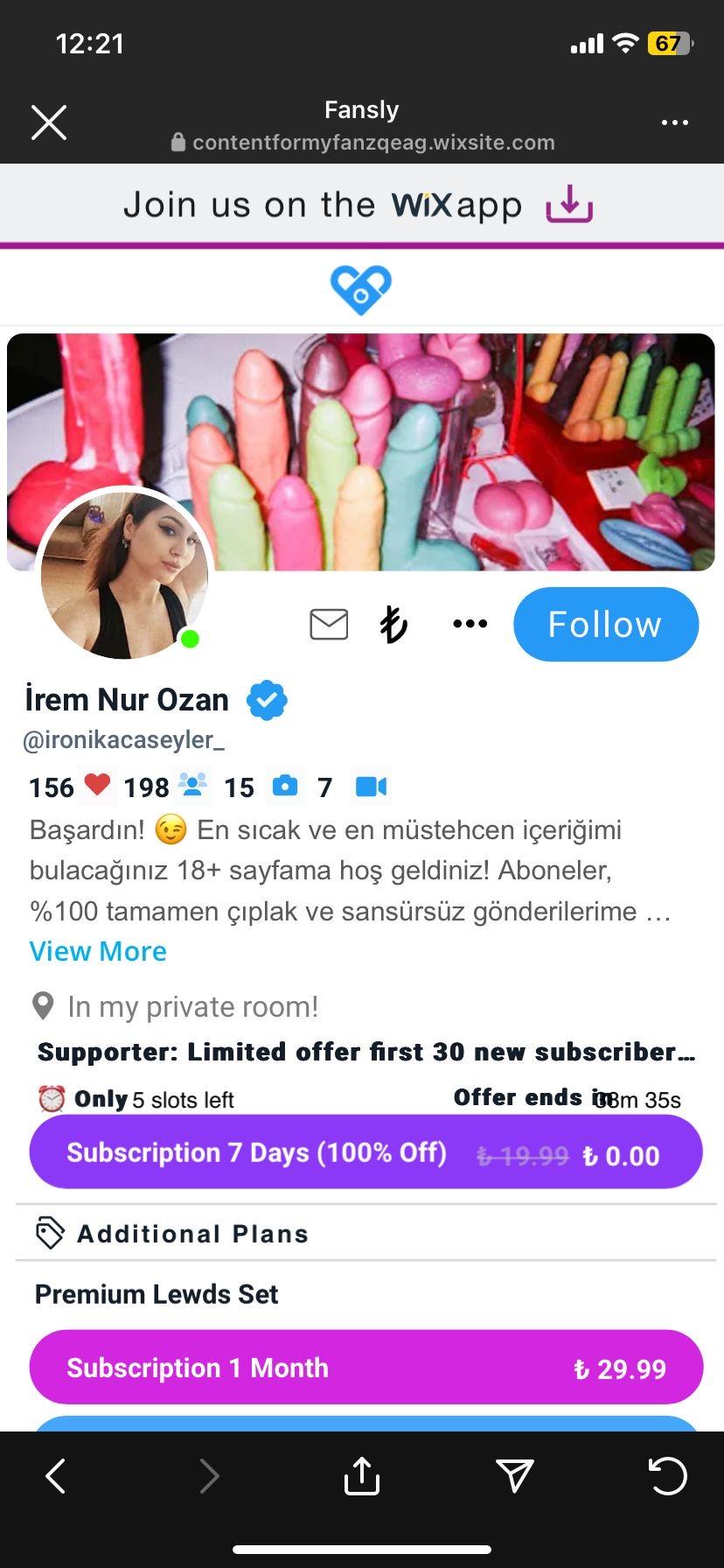 OnlyFans Adıma Bilgim Dışında Açılan Hesap! - Şikayetvar