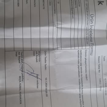 Skechers'ın Geri Bildirimi