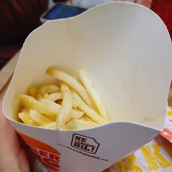Burger King Hiç Göndermeseydin Patatesi