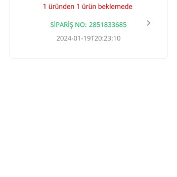 Avva Mont Sipariş İptali Sorunu