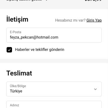 Uniclaza Çanta Siparişi Hk