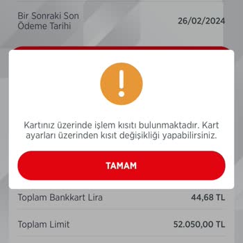 Ziraat Bankası Nakit Avans Kısıtı!