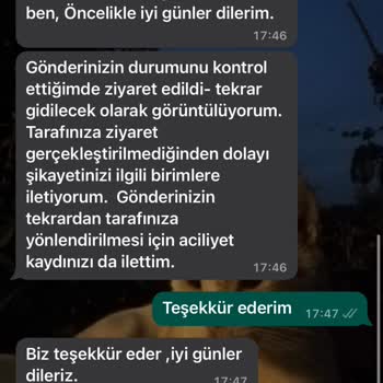 AGT Kurye (aynigunteslim.com) Kuryede Kaybolan Banka Kartımın Teslim Edilememesi Sorunu