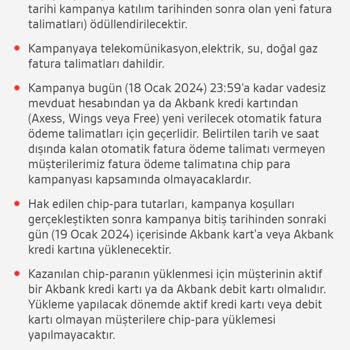 Akbank Fatura Talimatı Kampanyası
