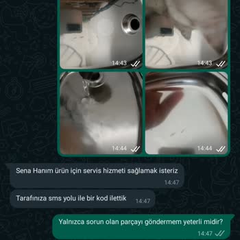 Kiwipets_official (Instagram) Kiwi Su Pınarı Paslanması Ve İkinci El Gönderilen Yedek Parça