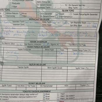 Baymak Kombi Servisi Fiyat Farkı Şikayeti