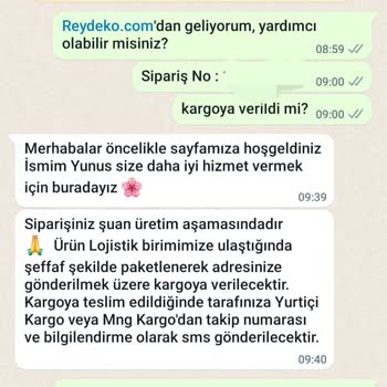 Reydeko Halı Siparişimi 1 Ayda Teslim Etmedi