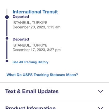Usps Yurt Dışı Kargom Kayıp!