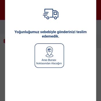 Aras Kargo Kuryesi Yine Evde Yok Diye Şubeye Gel Diyor