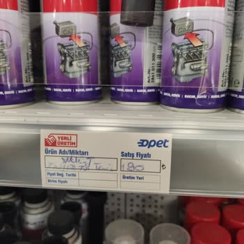 Opet'te Etiket Dışı Satış