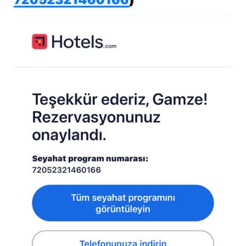 Hotels.com Otel Rezervasyon İşlemini İptal Ediyor