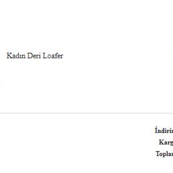 Derimod Defolu Ürün İade Problemi