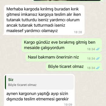 Oto Erdem Parçamı Kırık Gönderdi Ve Arkasında Durmuyor