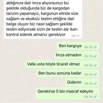 Oto Erdem Parçamı Kırık Gönderdi Ve Arkasında Durmuyor