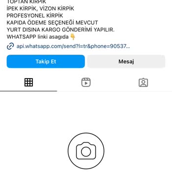 Kirpikciniz_ (Instagram) Orijinalliği Şüpheli Ürün Gönderen Satıcı