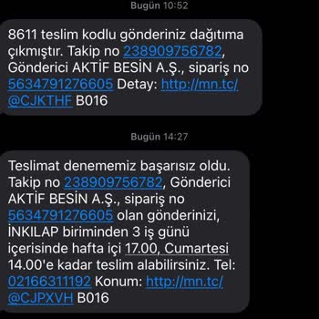 MNG Kargo İnkilap Şubesi Kargomu Getirmemeleri.
