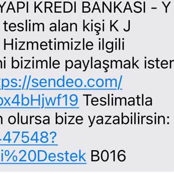 Sendeo Kargom Teslim Edilmedi Fakat Teslim Edilmiş Gözüküyor