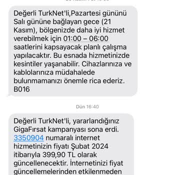 TurkNet Fahiş Zam Yaptı