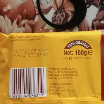 Ülker Rengi Değişmiş Çoklu Albeni Çikolata