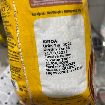 Tat Bakliyat Kurtlu Kinoa Tohumu