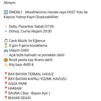 Efulim Turizm Fiyat Farkı Sürpriziyle Tatil Hayal Kırıklığı