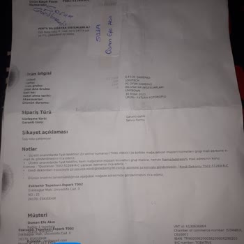 Penta Teknoloji F310 K**** T**** Olmadan Geldi