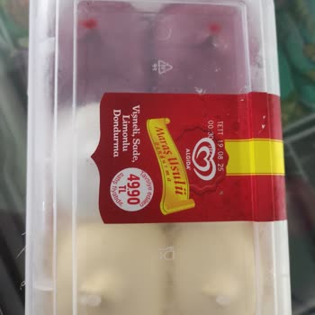 Algida'nın Eski Ve Kırık Ürün Vermesi