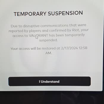 Valorant Durduk Yere Ban Attı