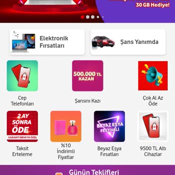 Vodafone Hediye Yüklemesini Yapmıyor