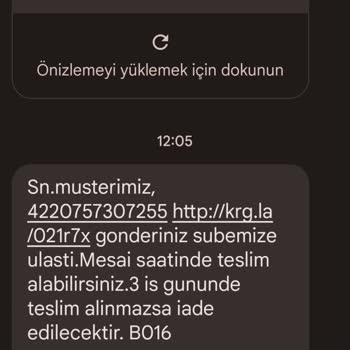Aras Kargo Diğer Bütün Kargo Şirketleri Gelirken Adrese Gelmiyor