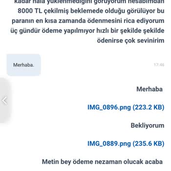 7Slots Defalarca Ödeme İstedim Alamıyorum Paramı Ödeyin