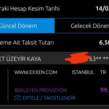 Exxen Onaysız Para Çekimi