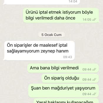 Eyyo İnternet Mağazasından Sipariş Edilen Ürünün Geç Teslimatı