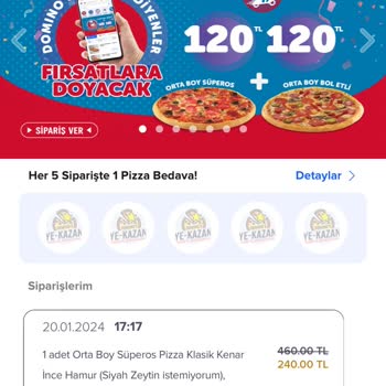 Domino's Pizza Anlaşılamayan Sipariş İptali