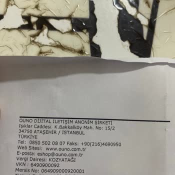 Vodafone Ye Güvenerek Almıştım Gönderdiği Firmaya Bak