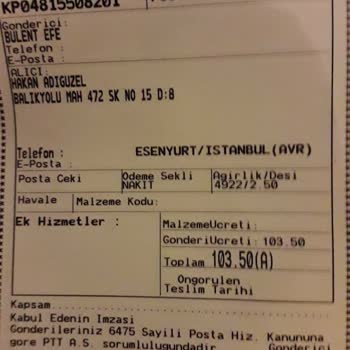 PTT Kargo Adreste Tanınmıyor Hatası