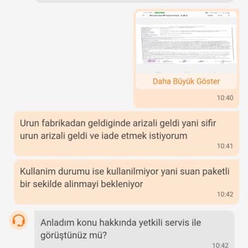 Trendyol Şikayetvar Kusurlu Fırın