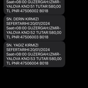 Efe Tur Biletim Yandı Sefere Diğer Otobüs Yüzünden Geciktim
