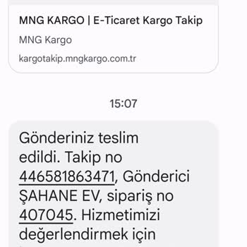 MNG Kargo Isparta'daki Kargo Şubesi Teslimat Sorunu