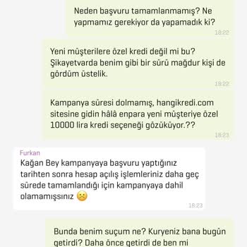 Enpara Yeni Müşteri Kredi Hayal Kırıklığı