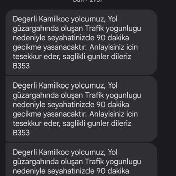 Kamil Koç Yolculuğunda Yaşanan Aksilikler