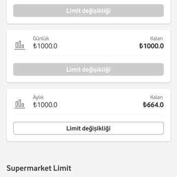 Vodafone Mobil Ödeme Limit Sorunu