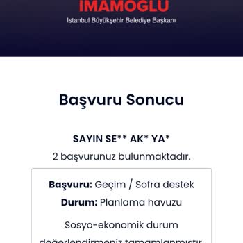 Evden Ayrılan Eş Ve İBB Yardım Kesintisi