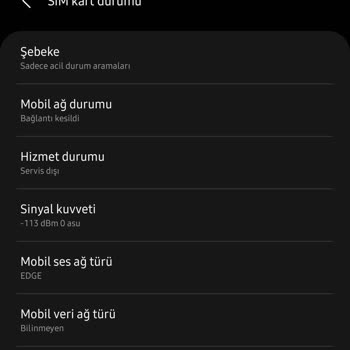 Turkcell Şebeke Ve İnterneti Çekmiyor
