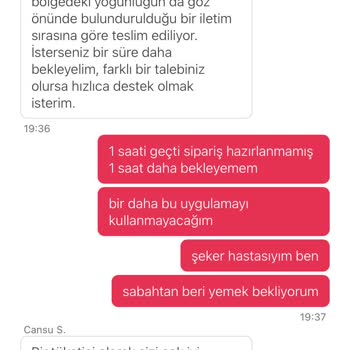 Yemeksepeti Sipariş Teslimatında Yaşanan Gecikme Ve İletişim Sorunları